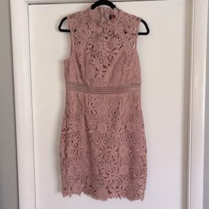 Fitted lace dress from Nordstrom